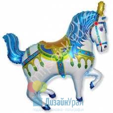 FM Фигура гр.4 И-218 Лошадь цирковая голубая 90см X 98см 4690296022105 Испания