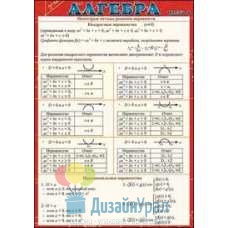 Открытка Средняя, одинарный Алгебра  часть4 146х206 10 экз. 3000300