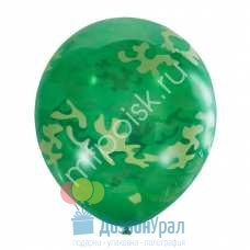 M 12/30см Декоратор EMERALD GREEN (шелк) 5 ст. рис Милитари 25шт 4690296044343 Мексика