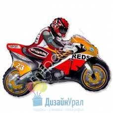 FM Фигура гр.3 И-144 Мотоциклист оранжевый 68см X 80см 4690296004019 Испания