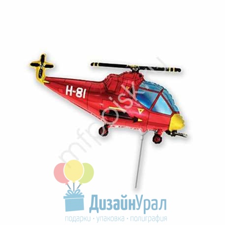 FM Мини Фигура И-188 Вертолет красный 33см Х 23см 4690296020101 Испания