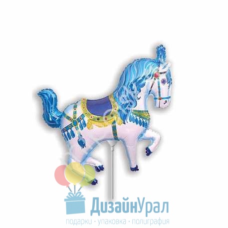 FM Мини Фигура И-228 Лошадь цирковая голубая 4690296024239 Испания