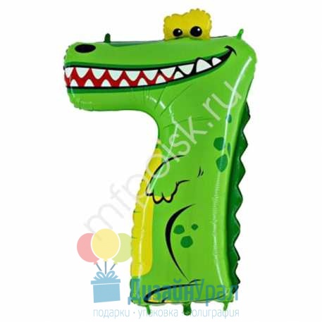 GR Фигура Цифра 7 Крокодил 36 8057680304708 Италия