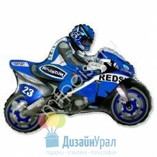 FM Фигура гр.3 И-142 Мотоциклист голубой 68см X 80см 4690296003999 Испания